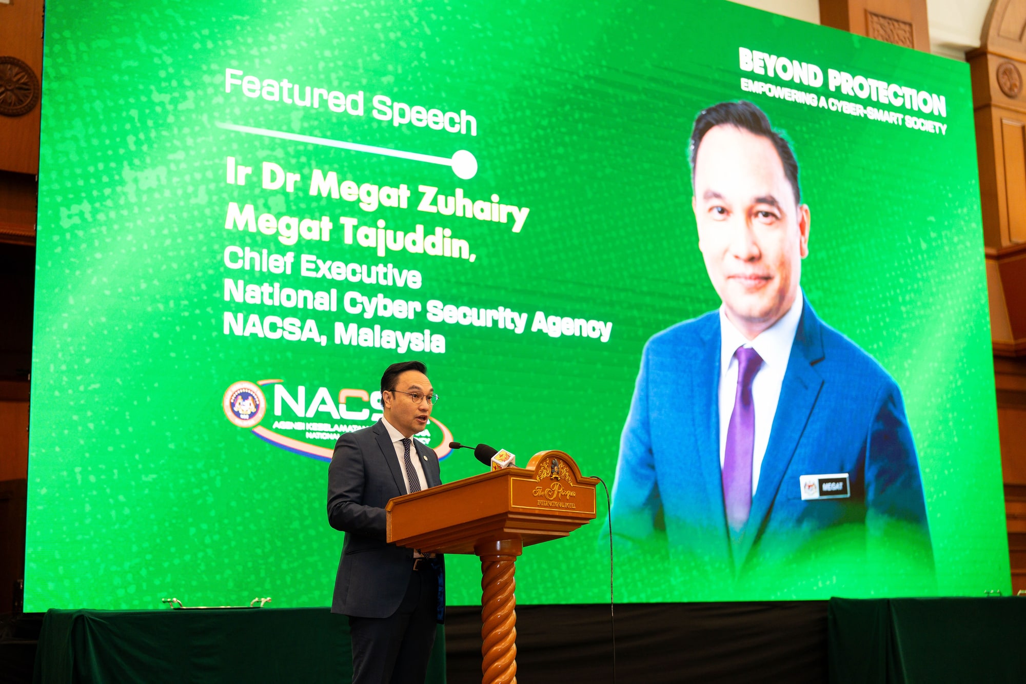 Featured Speech by Ir Dr Megat Zuhairy Megat Tajuddin, Chief Executive National Cyber Security Agency NACSA, Malaysia