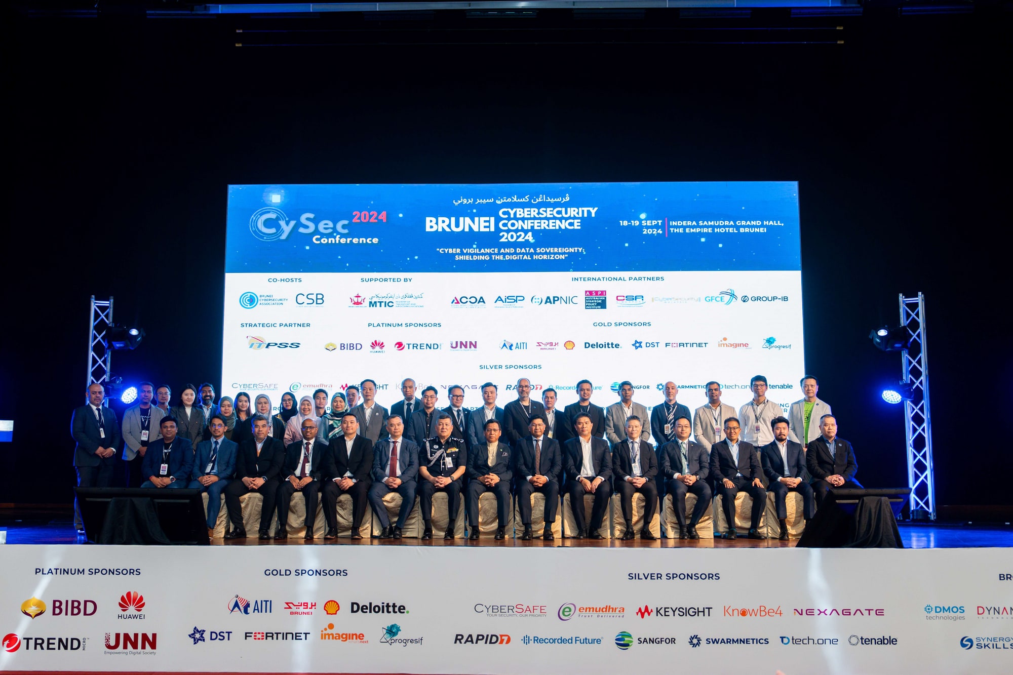 CySec 2024 with Guests of Honour, Invited Guests, Co-hosts, and Sponsors