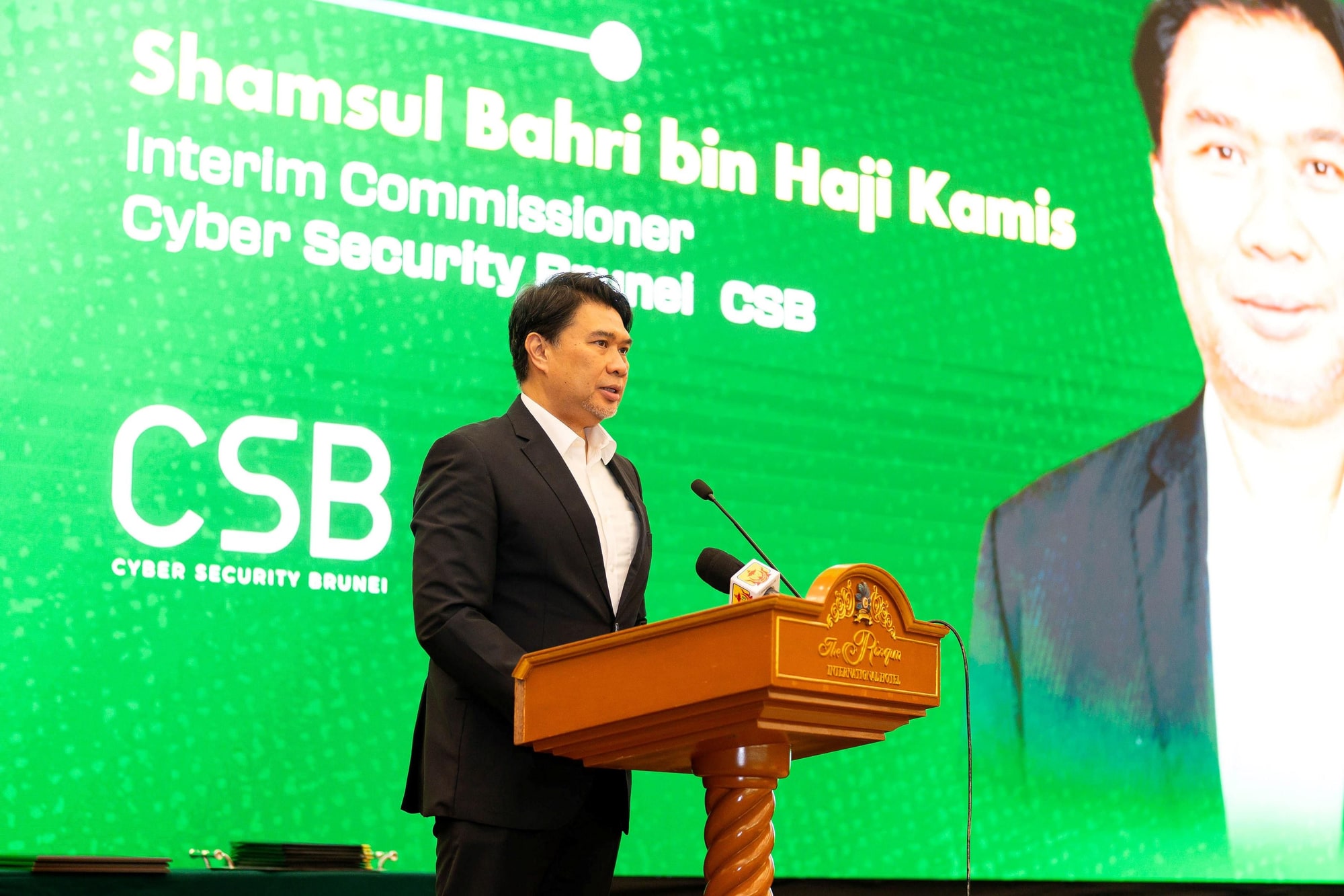 Opening Remarks by Shamsul Bahri bin Haji Kamis, Interim Commissioner of Cyber Security Brunei (CSB)